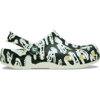 Classic Glow Dino Clog K GlGn