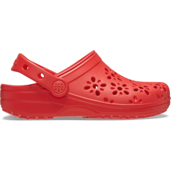 Kids' Classic Floral Cut-Out Clog
