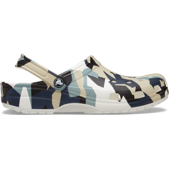 Classic Geo Camo Clog