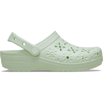 Classic Floral Cut-Out Clog