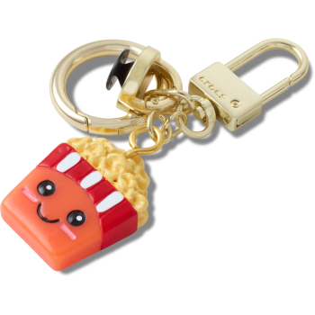 Cute Popcorn Bucket Bag Charm